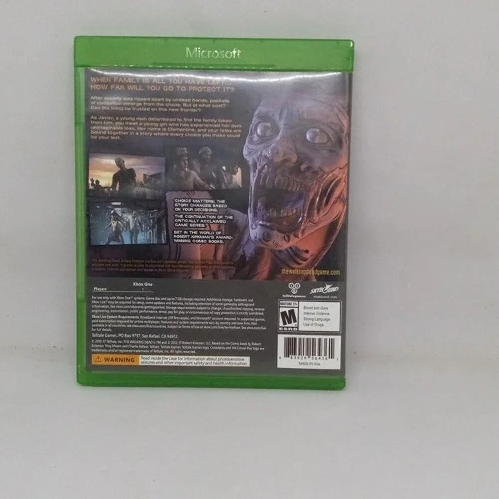 Xbox One The Walking Dead: The TellTale Series-A New Frontier-Season Pass Disc
